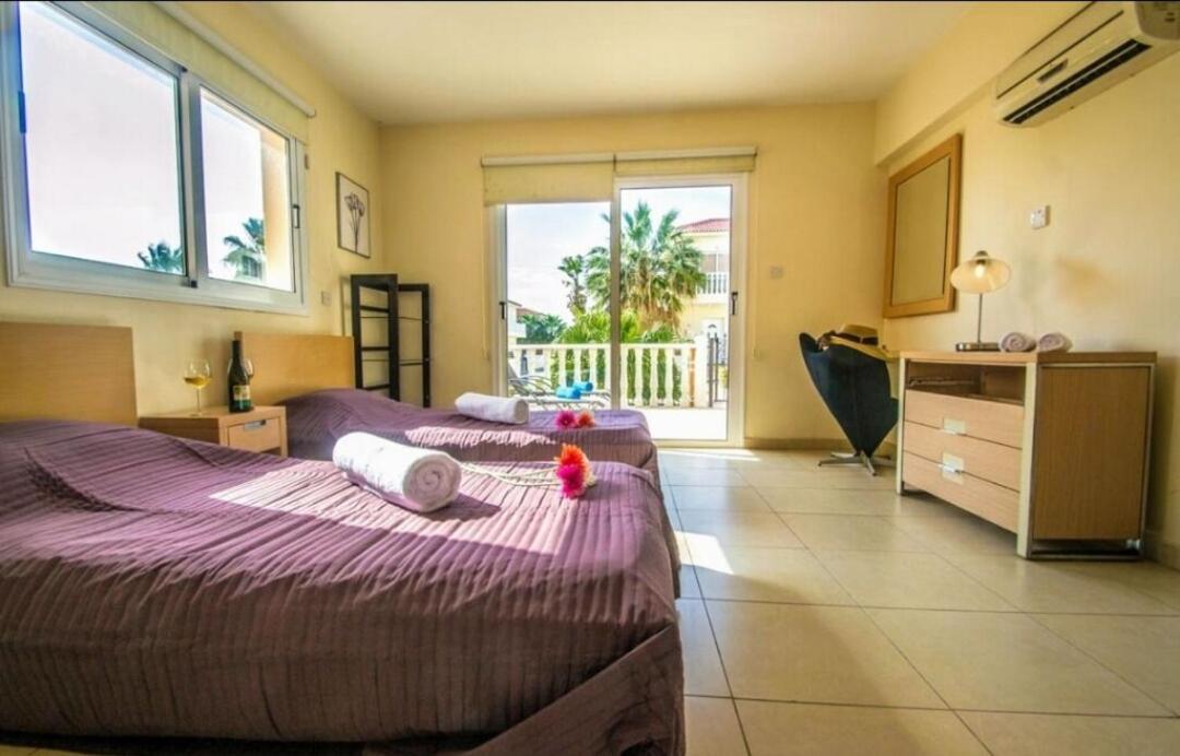 Nissi Golden Sand Lovely One Bedroom Apartment With Spacious Terrace And Free Parking Ayia Napa Exteriér fotografie