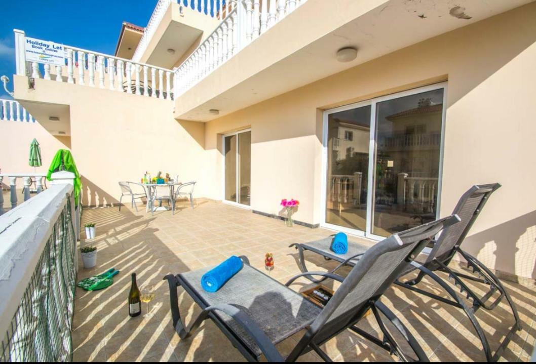 Nissi Golden Sand Lovely One Bedroom Apartment With Spacious Terrace And Free Parking Ayia Napa Exteriér fotografie