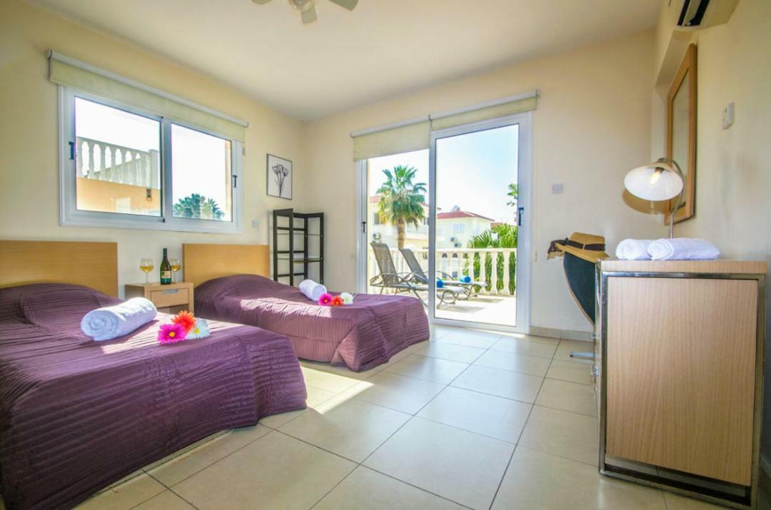 Nissi Golden Sand Lovely One Bedroom Apartment With Spacious Terrace And Free Parking Ayia Napa Exteriér fotografie